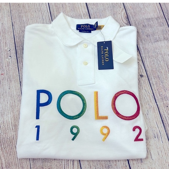 NWT Polo Ralph Lauren Classic Fit Polo 1992 Mesh Polo Shirt - Picture 9 of 9